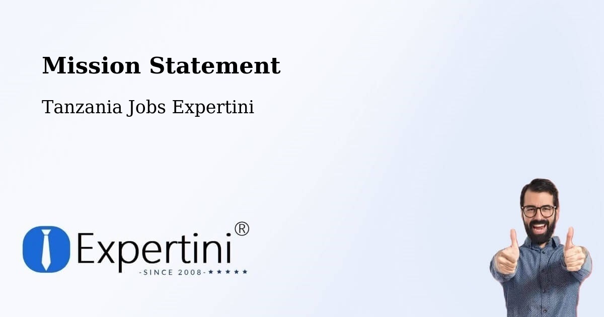 Corporate Mission – Dareda - Tanzania Jobs Expertini