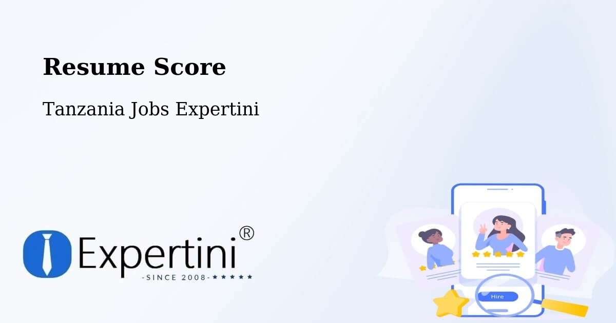 Resume Score & Job Description Match Tool – Dareda - Tanzania Jobs Expertini