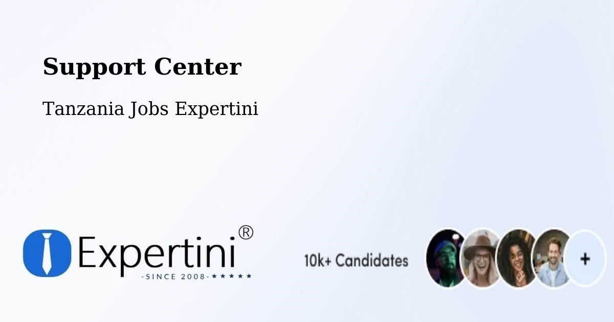 Support Services – Dareda - Tanzania Jobs Expertini