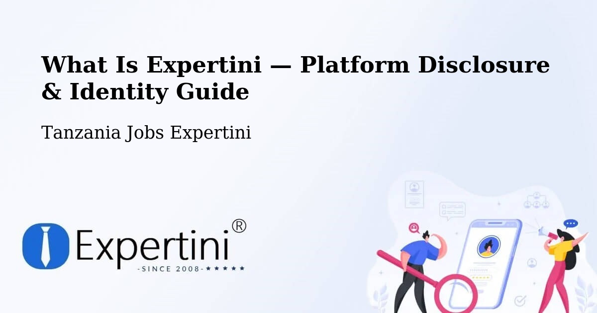 What Is Expertini — Platform Disclosure & Identity Guide – Dareda
